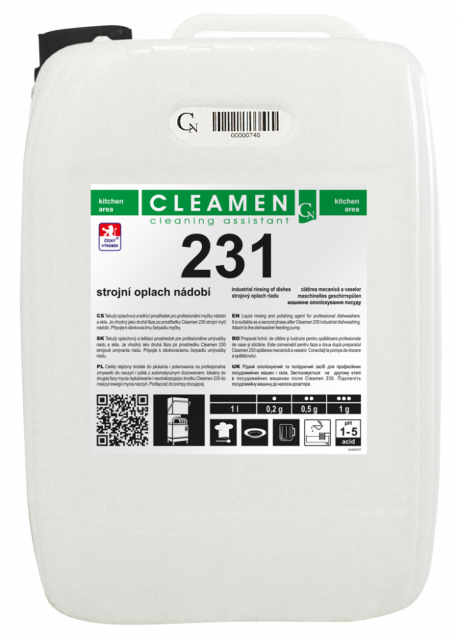 CLEAMEN 231 - 20l strojný oplach riadu 20 l !!!!_3