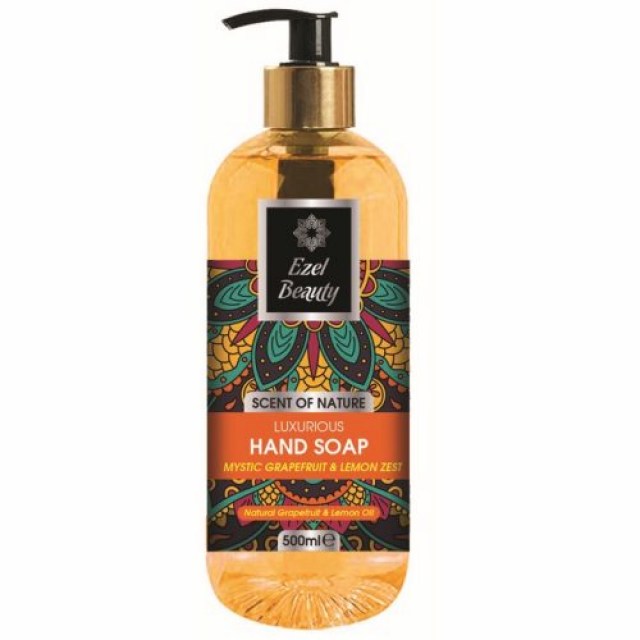 Ezel Beauty Luxurious, tekuté mydlo s pumpičkou - Grapefruit & Lemon, 500 ml_1