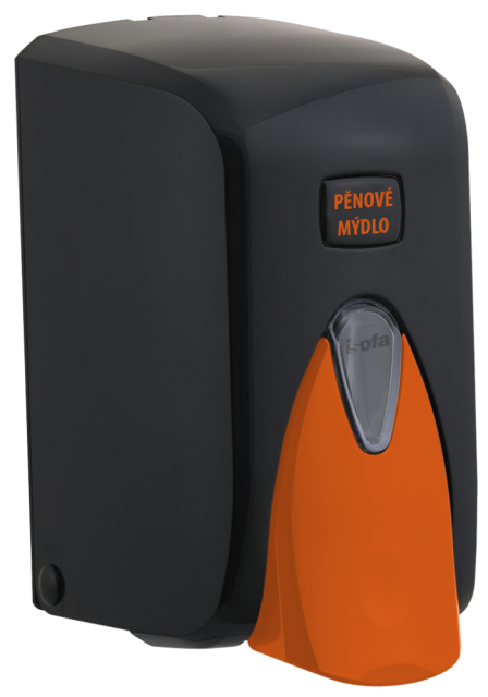 BASIC Dávkovač speňovacieho mydla TEAM, čierny_1