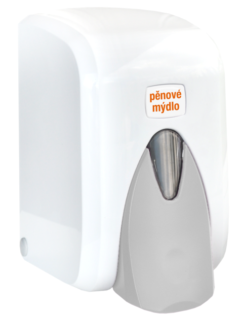 BASIC Dávkovač speňovacieho mydla TEAM, biely_1