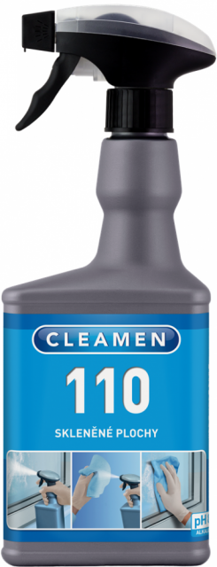 CLEAMEN 110 sklenené plochy 550 ml s rozprašovačom_3