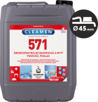 CLEAMEN 571 concentrate širokospektrálna dezinfekcia a umývanie povrchov, podláh 5 l_1