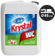KRYSTAL na WC anticalc na keramiku s ochranou zelený 5l_1