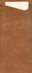 Duni sacchetto tissue Chestnut - 190x85 mm [100 ks]_1
