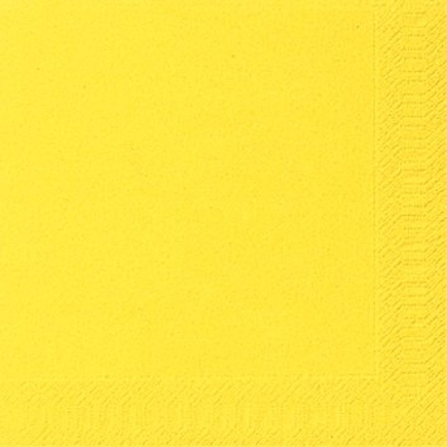 Obrúsky Srp 3-Ply 33Cm Yellow [50 ks]_1