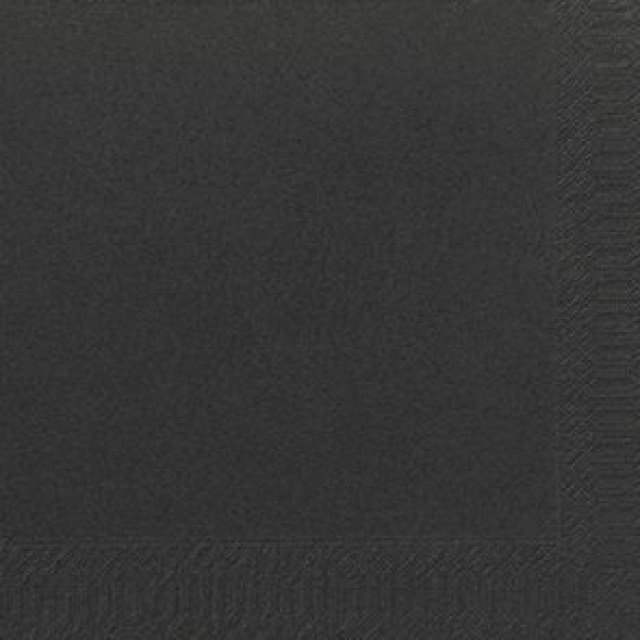 Obrúsky Srp 3-Ply 40Cm Black [250 ks]_1