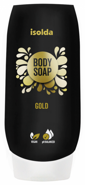 ISOLDA Gold body soap 500 ml - Click & Go!_1
