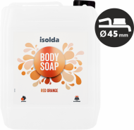 ISOLDA Red orange body soap 5 l - telové mydlo_2