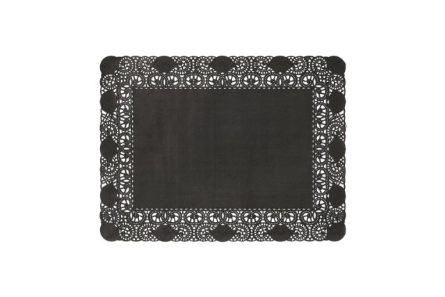 DUNI Doilies rectang 30 × 40 cm čierna [250 ks]_1