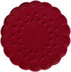 DUNI Rozetky m-ply 7,5 cm bordeaux [250 ks]_1