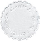 DUNI Rozetky m-ply 9 cm romance biela [250 ks]_1