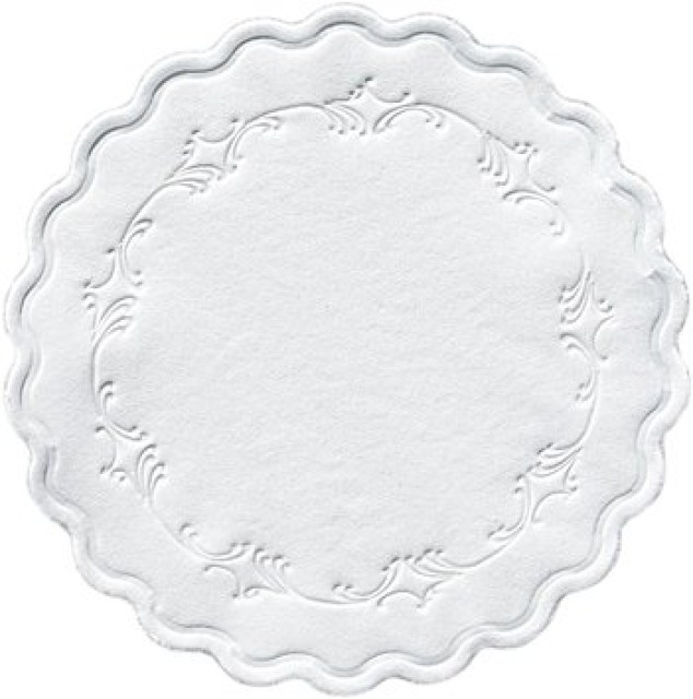 DUNI Rozetky m-ply 9 cm romance biela [250 ks]_1