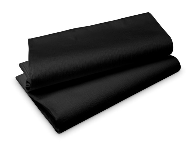 DUNI Obrus Evolin 127 × 127 mm čierna [50 ks]_1
