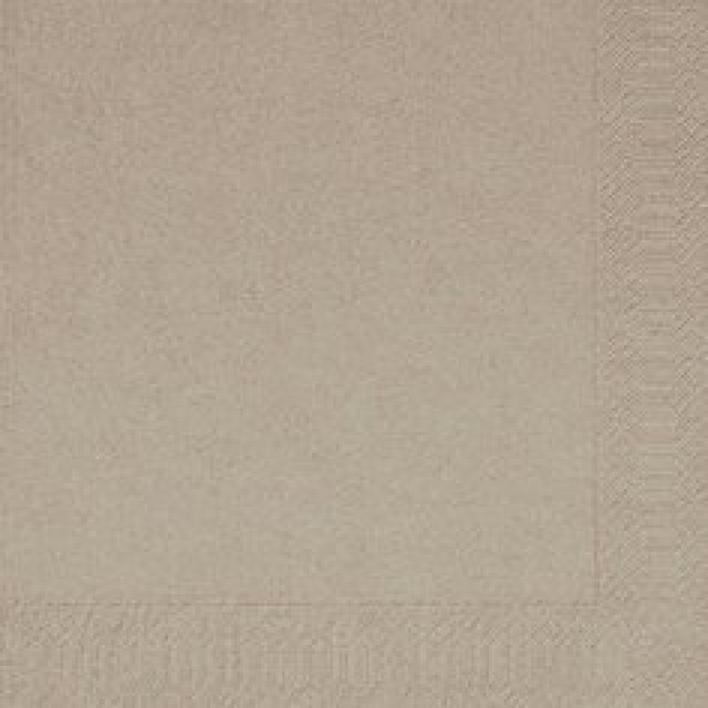 DUNI Servítka 3vrstvové 33 × 33 cm greige [250 ks]_1