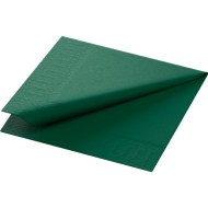 DUNI Servítka 3vrstvové 24 × 24 cm dark zelená [250 ks]_1