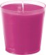 DUNI Sviečka sklo 65 × 65 mm s&s ref. fuchsia [6 ks]_1
