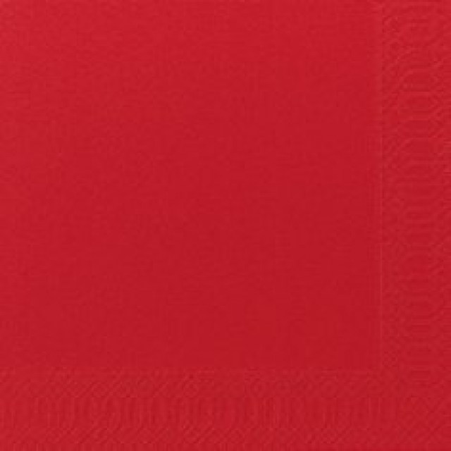 Obrúsky 1-Ply 33Cm Red [500 ks]_1