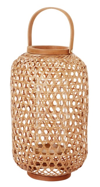 DUNI Candle lantern bamboo 400 × 230 mm area [1 ks]_1
