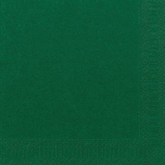 DUNI Servítka 2vrstvové 40 × 40 cm dark zelená [125 ks]_1
