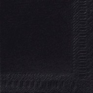 DUNI Servítka 2vrstvové 40 × 40 cm čierna [125 ks]_1