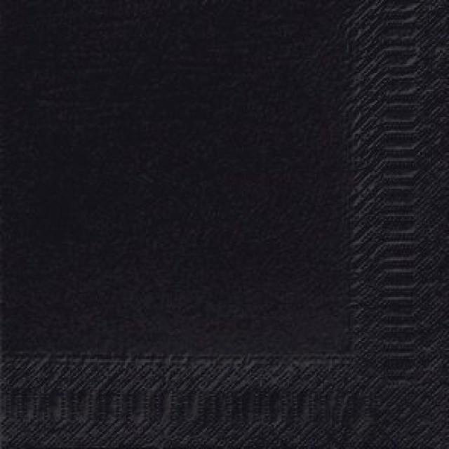 DUNI Servítka 2vrstvové 40 × 40 cm čierna [125 ks]_1