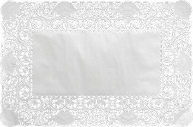 DUNI Doilies rectang 30 × 40 cm biela [250 ks]_1