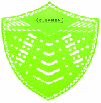 Cleamen pisoárové sitko voňavé ERB, zelené - kiwi a grapefruit_1