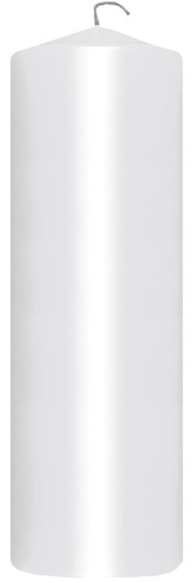 DUNI Sviečka kónická sviečka 220 × 70 mm biela [1 ks]_1