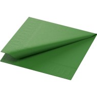 DUNI Servítka 3vrstvové 24 × 24 cm leaf zelená [250 ks]_1