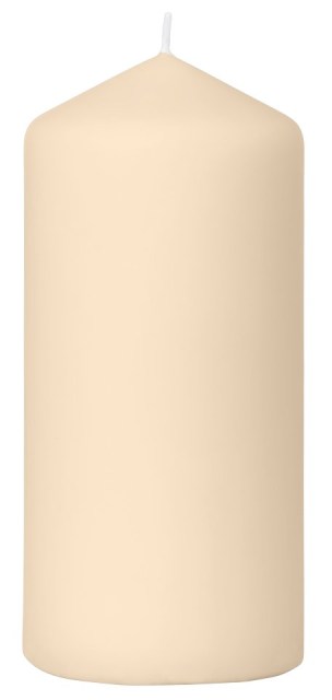DUNI Sviečka kónická sviečka 150 × 70 mm matt sand [6 ks]_1