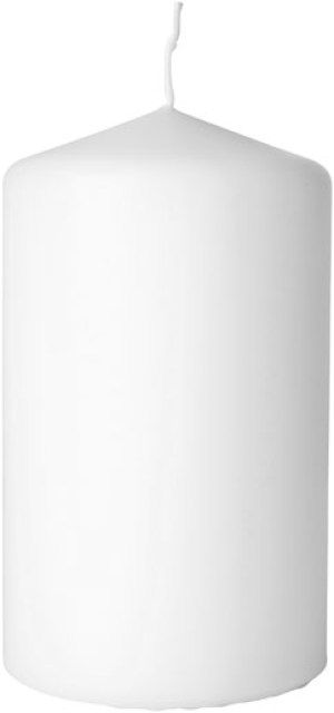 DUNI Sviečka kónická sviečka 70 × 100 mm biela [1 ks]_1