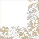 Obrúsky D-Soft 40X40Cm Festiva White royal [60 ks]_1