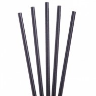 Slamka papierová čierna JUMBO O8mm x 23cm [500 ks] BIOPAPER_3