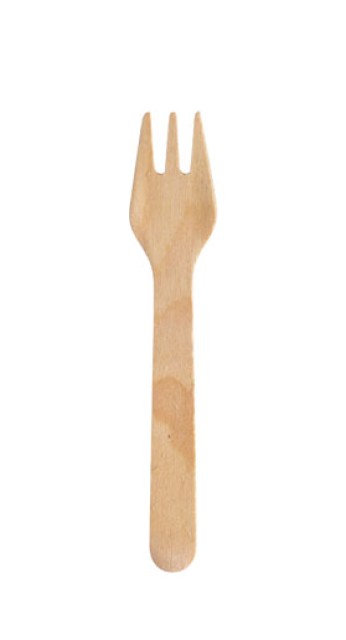 DUNI Mini forks waxed drevo 9 cm silva [100 ks]_1