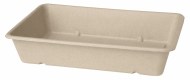 Krabička Bagasse Brown 1200 ml [40 ks] Gpoke, 230x155x46mm - viečko: 188063_1