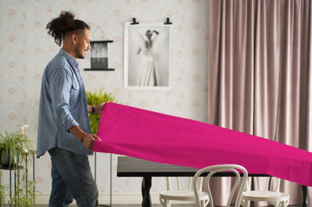 DUNI Obrus Dunicel 118 × 180 cm fuchsia [1 ks]_3