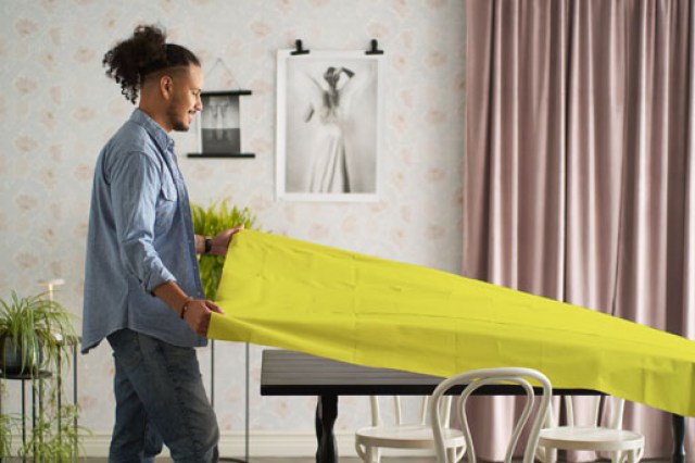 DUNI Obrus Dunicel 118 × 180 cm kiwi [1 ks]_3