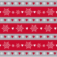 DUNI Servítka bio dsf 40 × 40 cm winter flakes [12 ks]_1