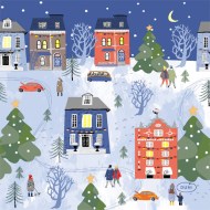 DUNI Servítka 3vrstvové 24 × 24 cm winter wonder [20 ks]_1