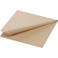 DUNI Servítka 2vrstvové 24 × 24 cm natural hnedá [300 ks]_1