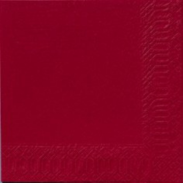 DUNI Servítka srp 3vrstvové 33 cm bordeaux [250 ks]_1
