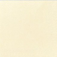 DUNI Servítka 3vrstvové 33 × 33 cm krémová [250 ks]_1