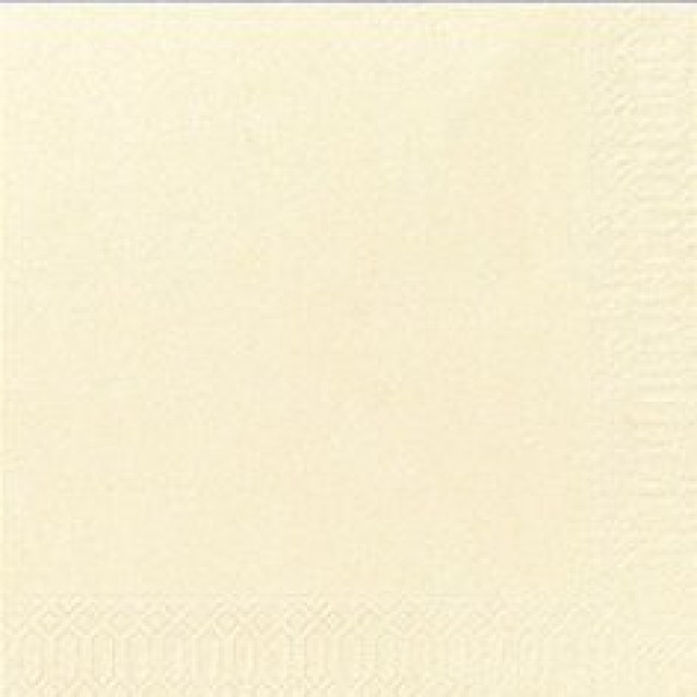 DUNI Servítka 3vrstvové 33 × 33 cm krémová [250 ks]_1