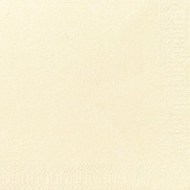 DUNI Servítka 3vrstvové 40 × 40 cm krémová [250 ks]_1