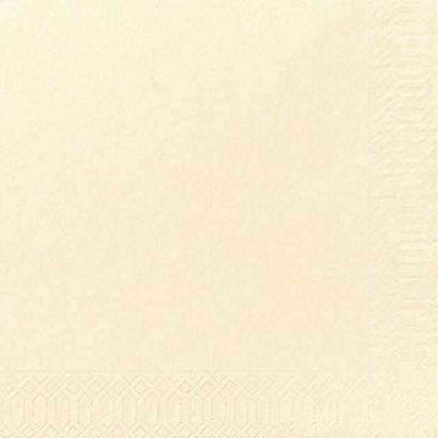 DUNI Servítka 3vrstvové 40 × 40 cm krémová [250 ks]_1