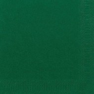 Obrúsky 3-Ply 33Cm Darkgreen [125 ks]