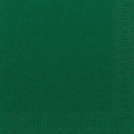 Obrúsky 3-Ply 40Cm Darkgreen [125 ks]