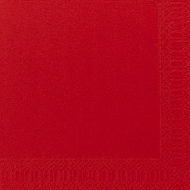 Obrúsky 3-Ply 40Cm Red [125 ks]_1