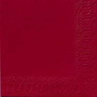 Obrúsky 3-Ply 40Cm Bordeaux [125 ks]_1