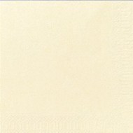 Obrúsky 3-Ply 33Cm Cream [125 ks]_1